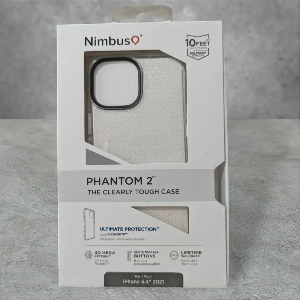 Nimbus9 Phantom 2 Case for Apple iPhone 5.4 2021 (13 Mini) - Clear A9